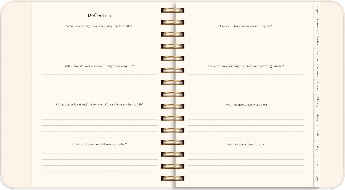 Mayland 26/27 Kalender, Life Planner P. Flowers