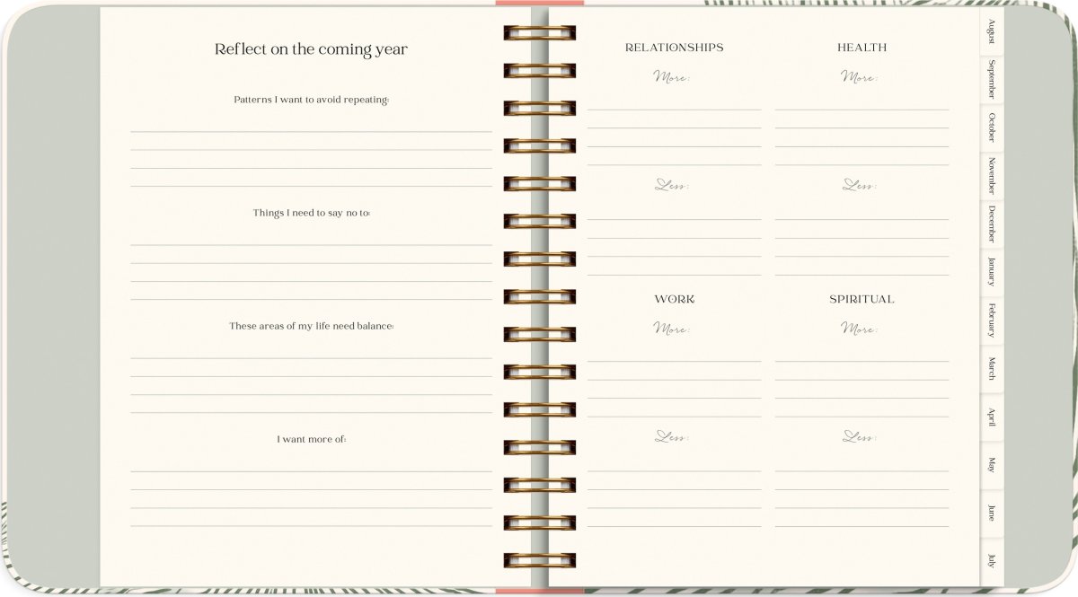 Mayland 26/27 Kalender, Decor Green Flow