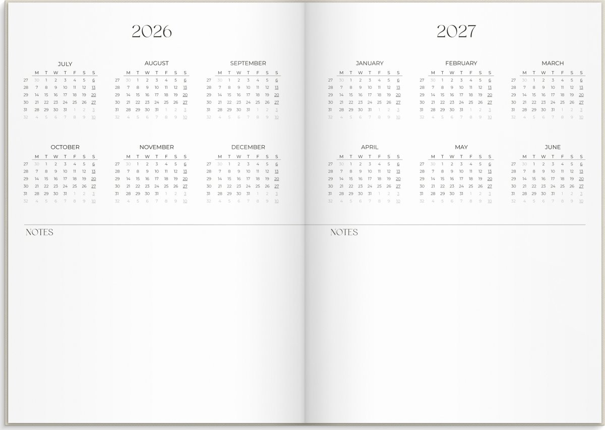 Mayland 26/27 Kalender, Student Planner