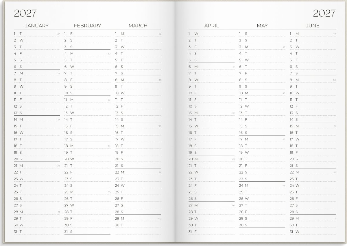 Mayland 26/27 Kalender, Student Planner