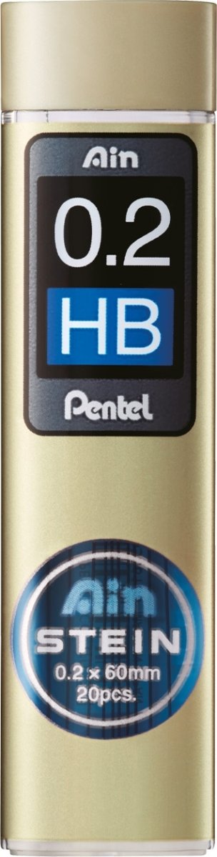 Pentel Ain C272 Stifter | HB | 0,2 mm | 20 stk.