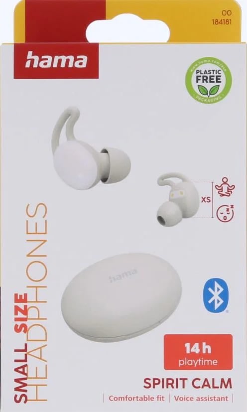 HAMA Øretelefoner Spirit Calm - In-Ear - Til Søvn