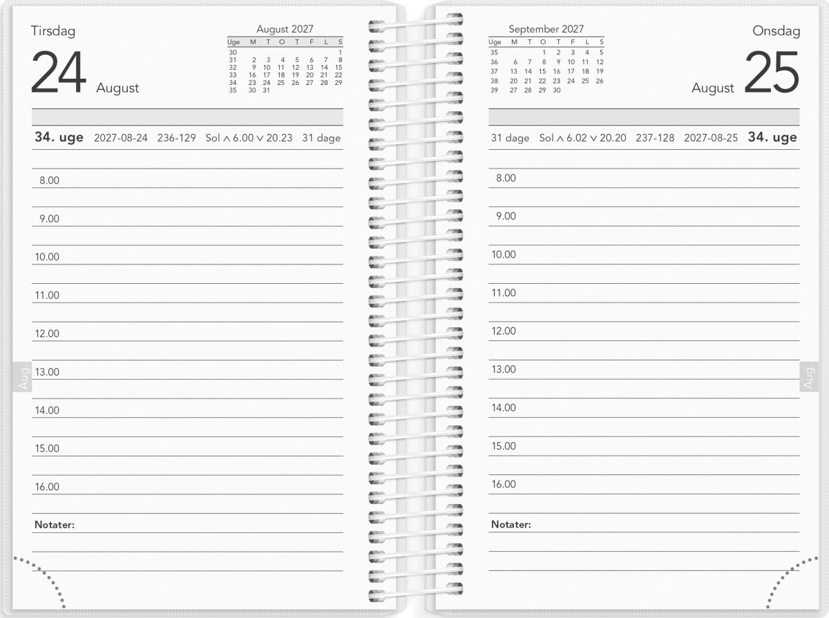 Mayland 2027 Basic Mini Dagkalender