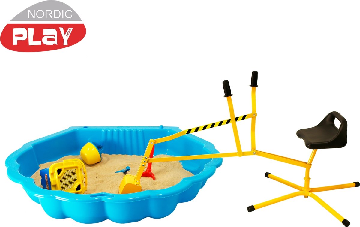 NORDIC PLAY Gravemaskine, gul