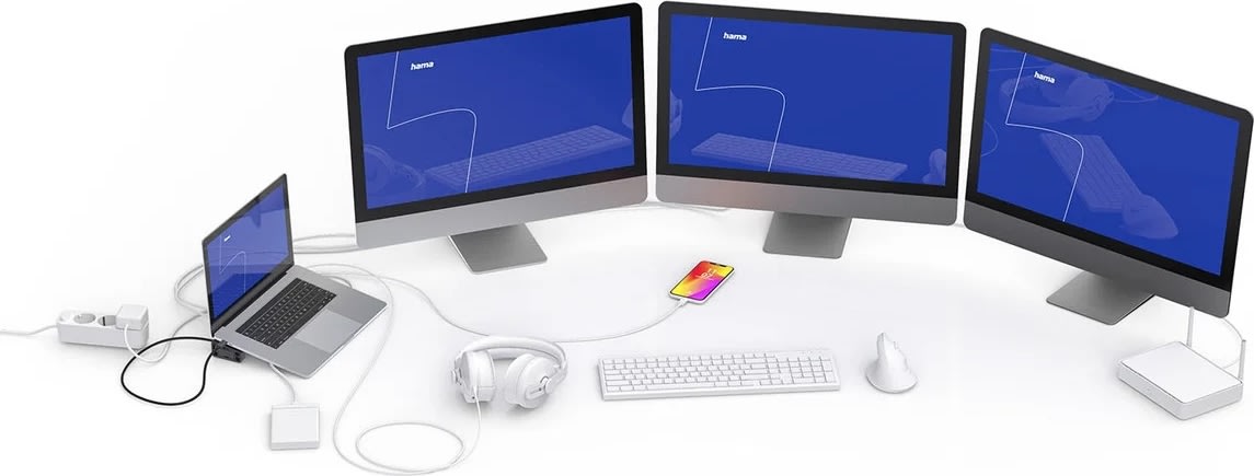Hama Dockingstation USB-C 12 Porte