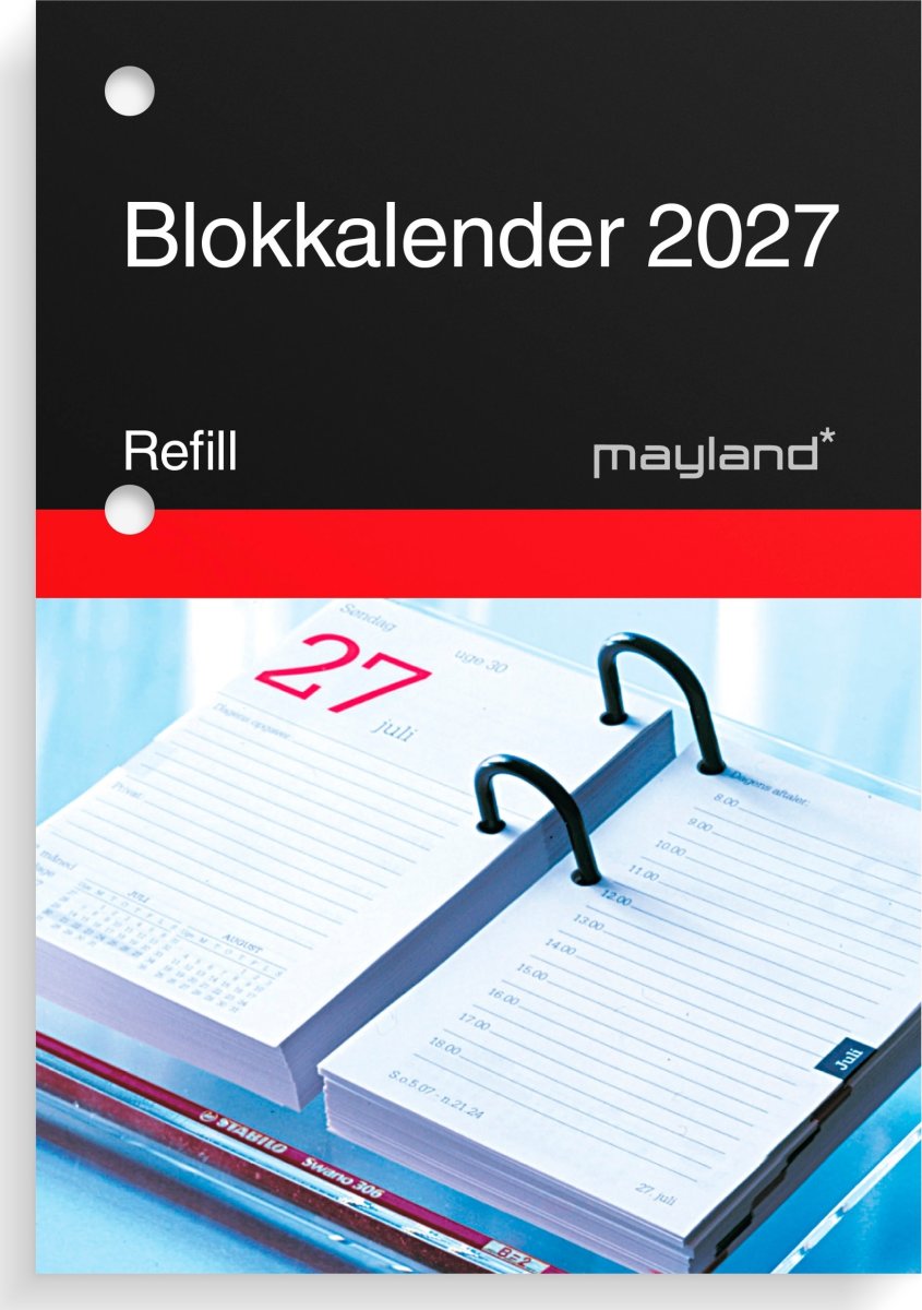 Mayland 2027 Blokkalender refill