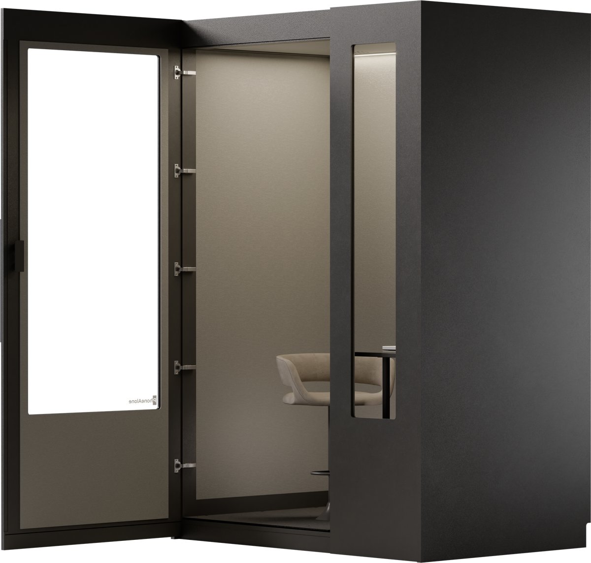 PhoneAlone Arbejdsboks, Grå