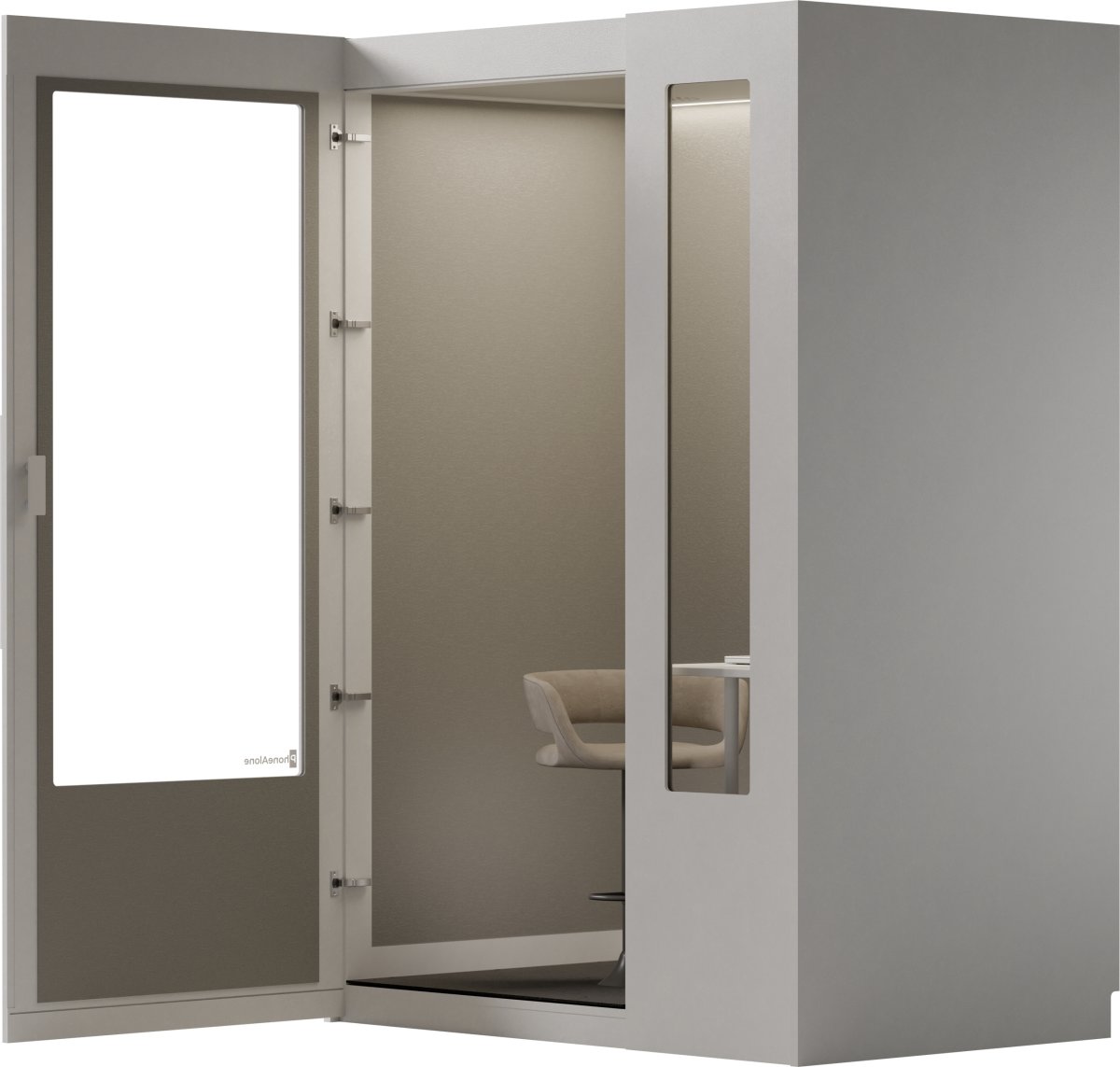 PhoneAlone Arbejdsboks, Hvid