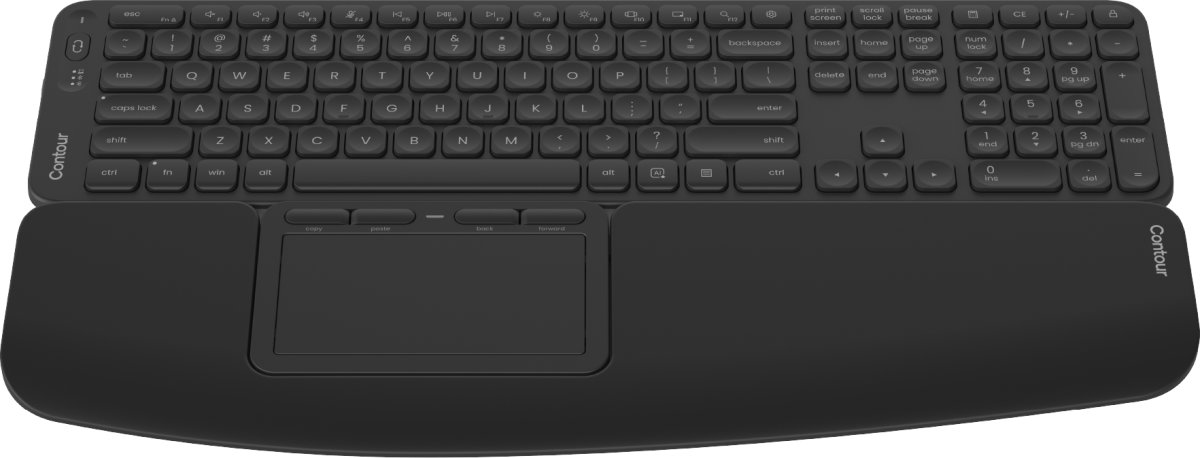 Contour Touch & Balance Full-Size Keyboard, Bundle