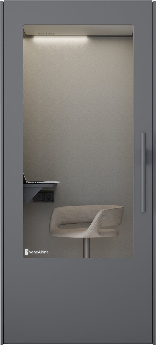 PhoneAlone Telefonboks, Grå