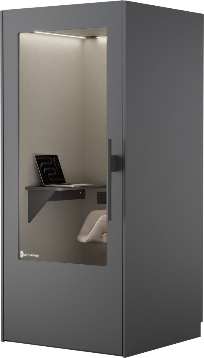 PhoneAlone Telefonboks, Grå