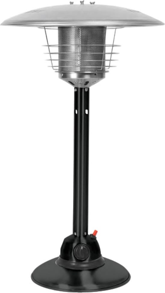 New York terrassevarmer t/bord, 3 kW, H99 cm, sort
