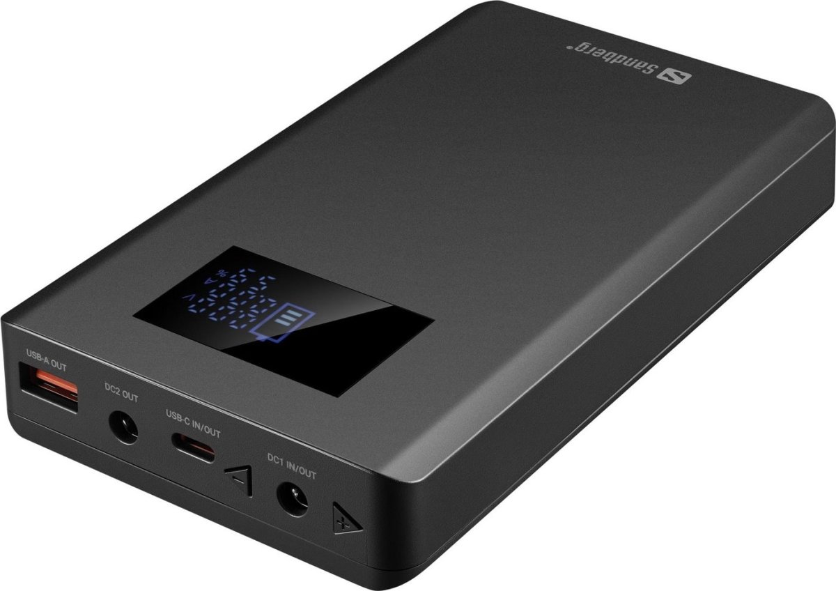 Sandberg Laptop Powerbank - 20000 mAh, PD100W