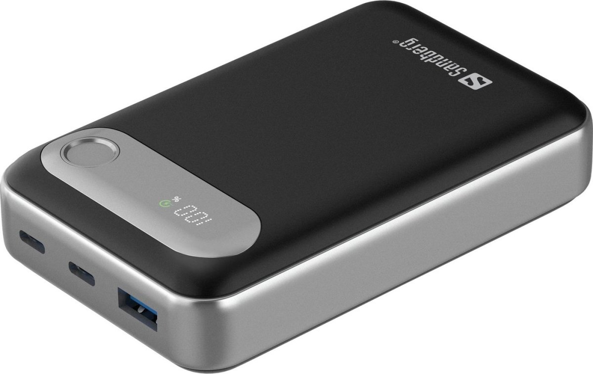 Sandberg Powerbank, Rejse - 20000 mAh - PD35W
