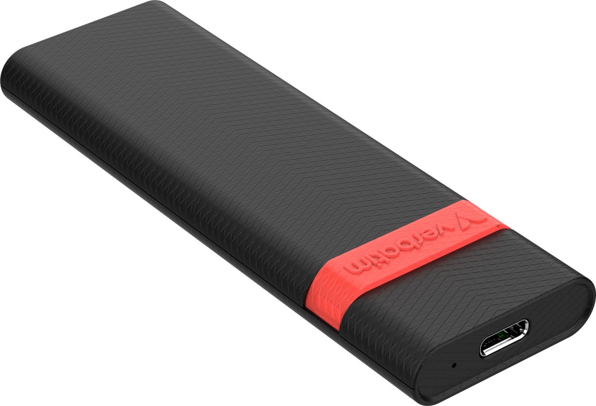 Verbatim Pocket kabinet kit – USB 3.2 Gen 2, sort