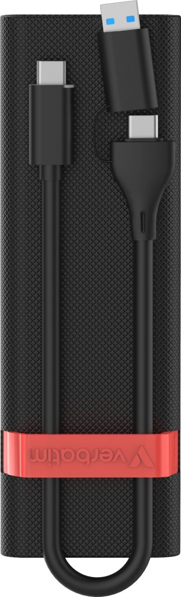 Verbatim Pocket kabinet kit – USB 3.2 Gen 2, sort