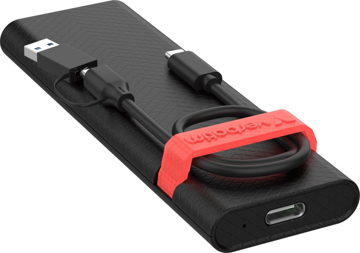 Verbatim Pocket kabinet kit – USB 3.2 Gen 2, sort