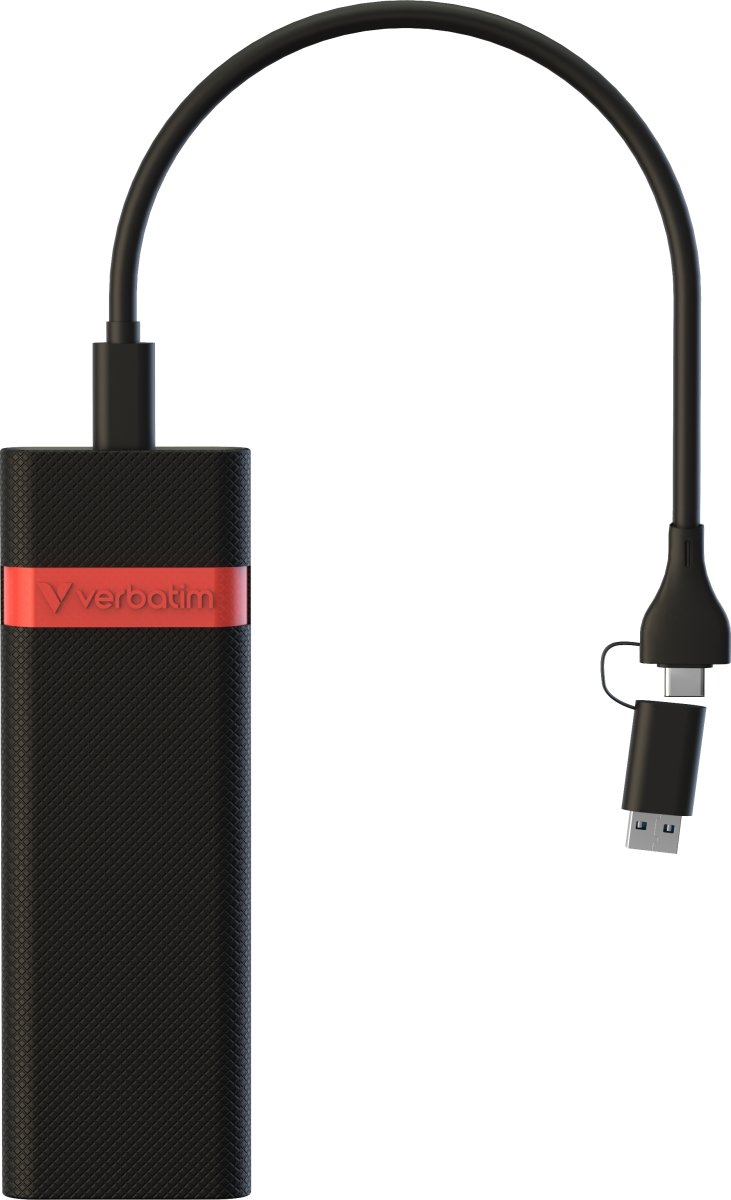 Verbatim Pocket kabinet kit – USB 3.2 Gen 2, sort