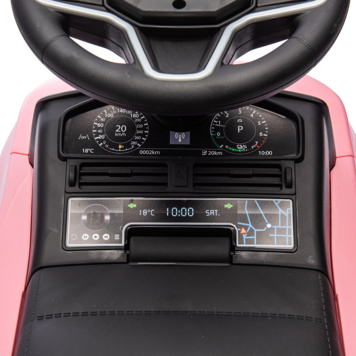 NORDIC PLAY Gåbil Land Rover, pink