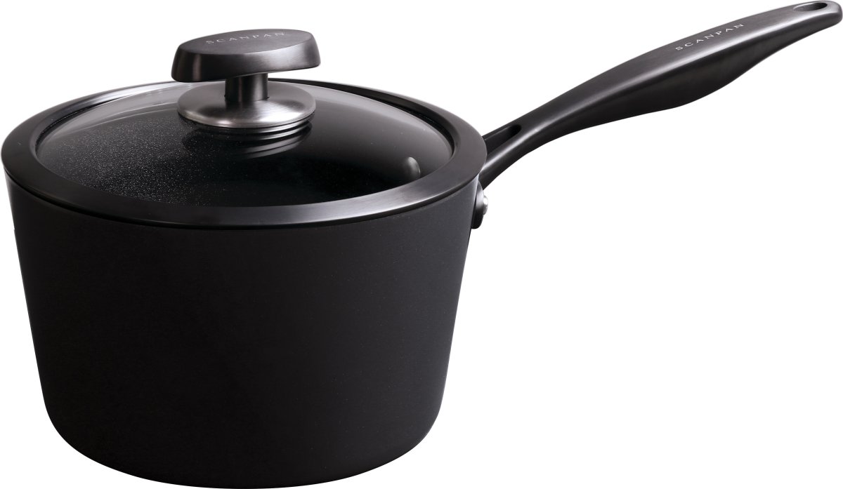Scanpan Pro SB+ Kasserolle med glaslåg, 2,5L.