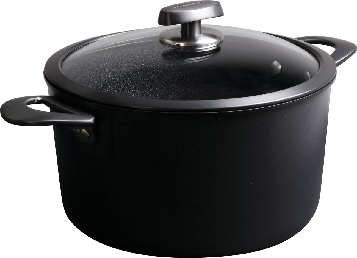 Scanpan Pro SB+ Gryde med glaslåg, 4,8L.