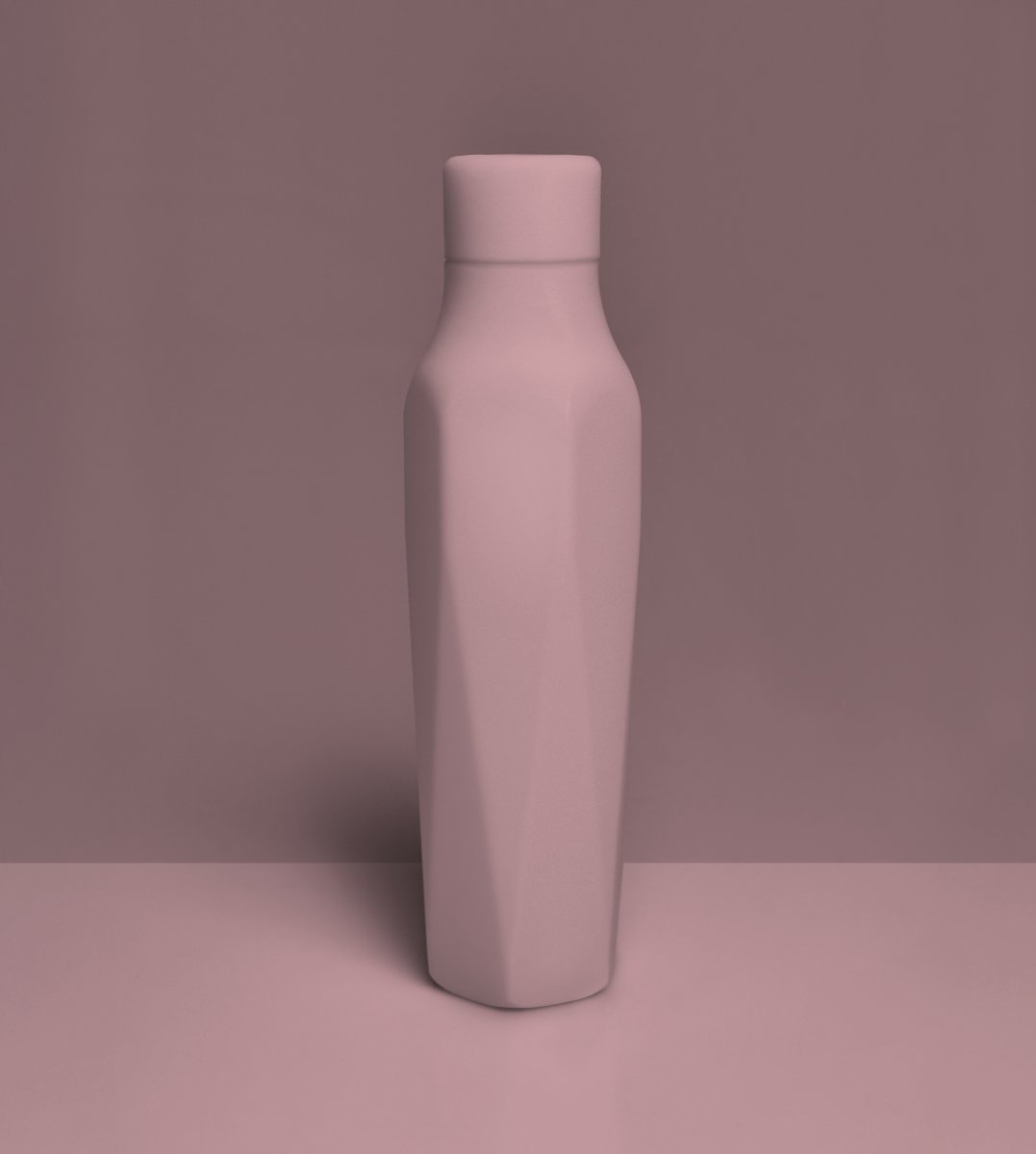 Scanpan Explore Drikkeflaske, Rose, 500 ml.