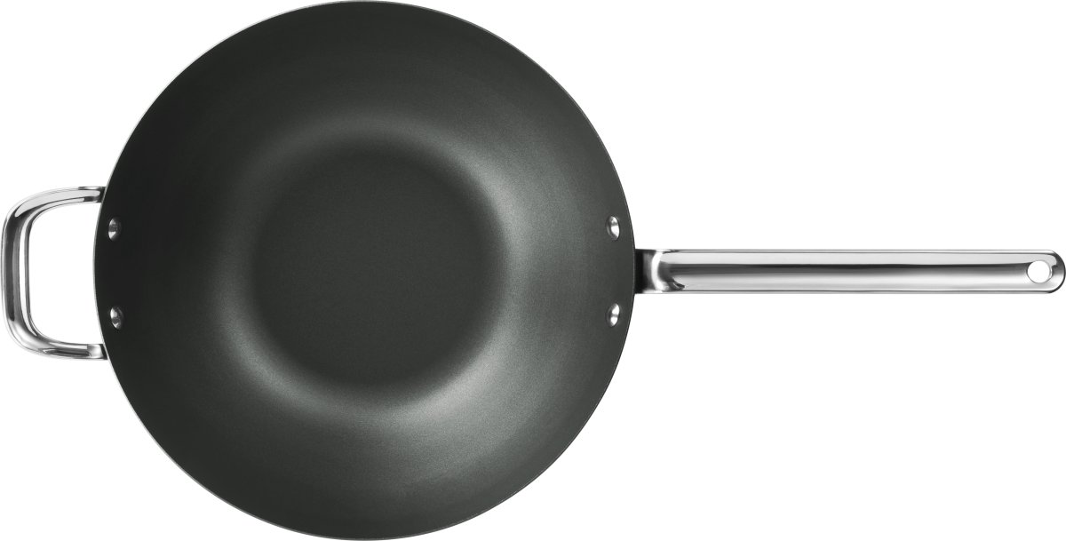 Scanpan Black Iron Wok, 30 cm.