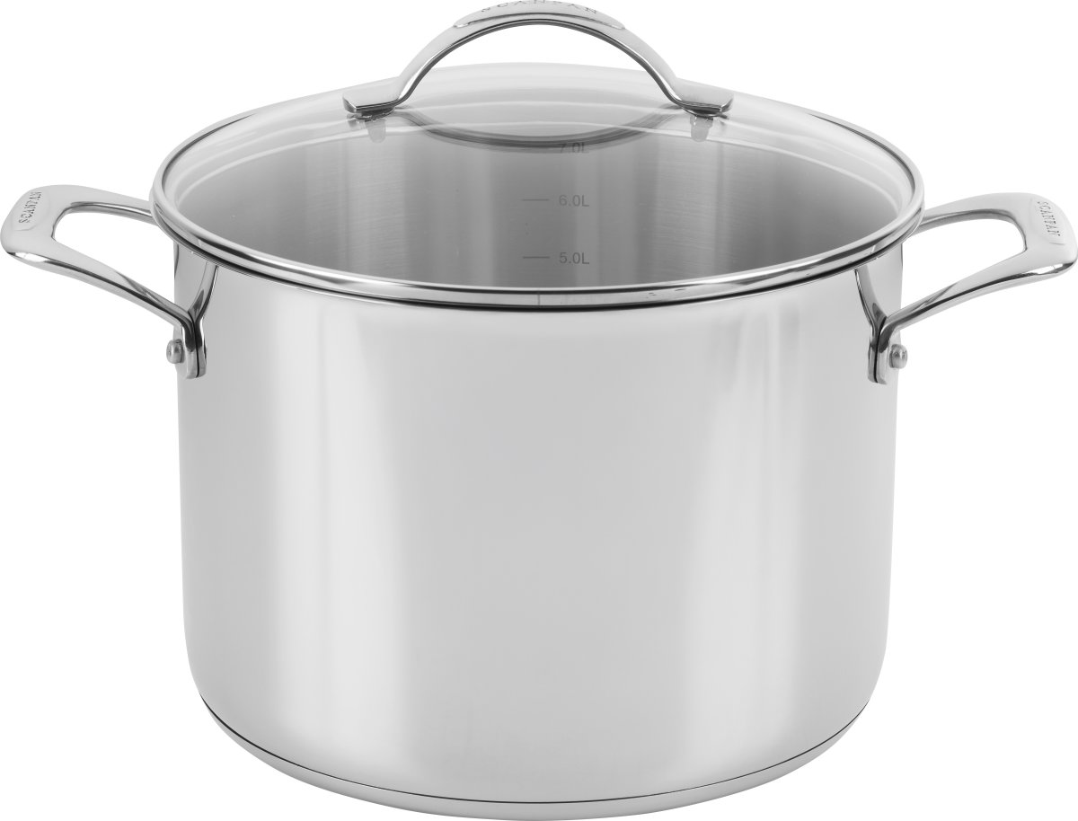 Scanpan STS Gryde med glaslåg, 7,2L.