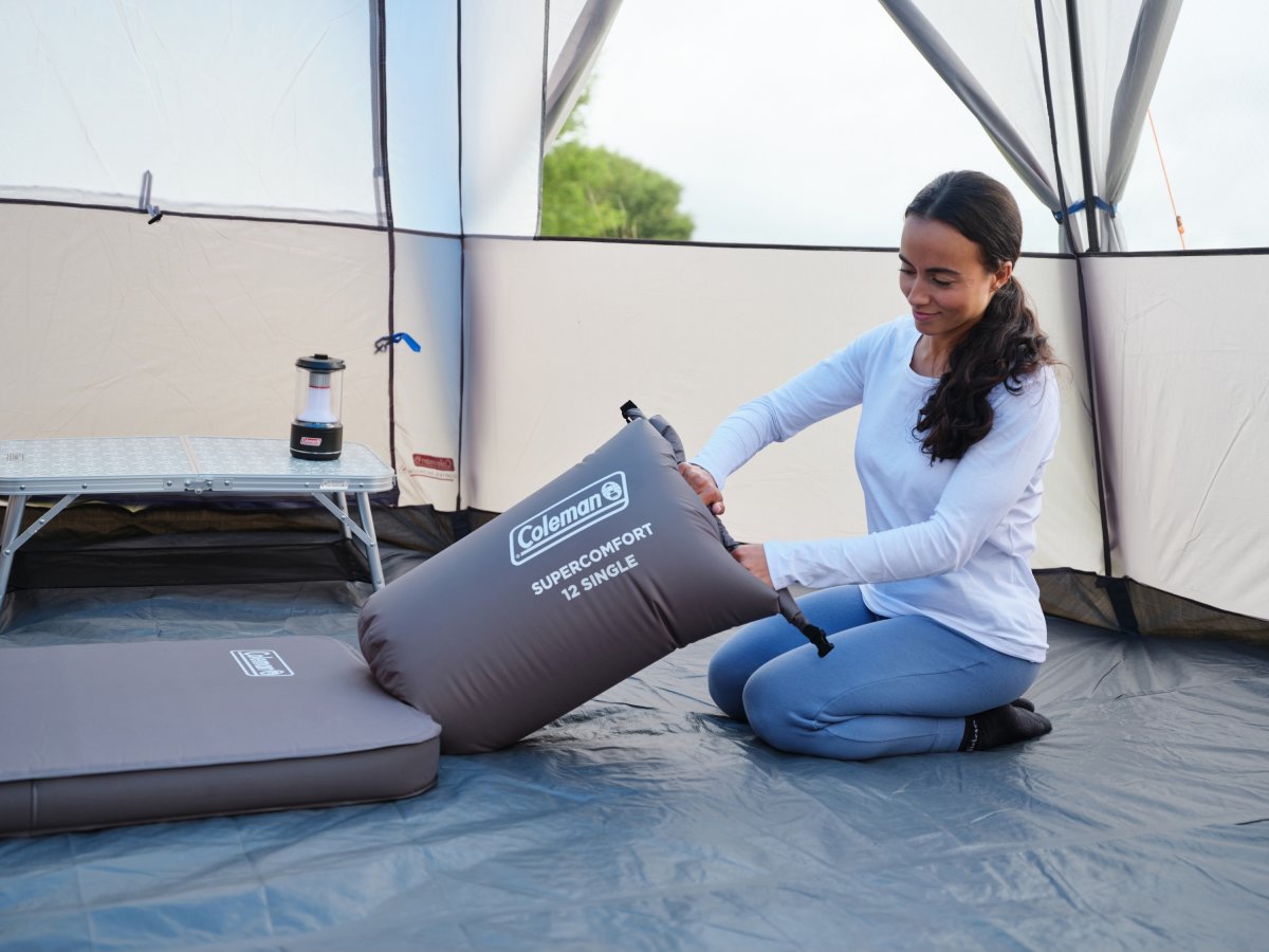 Coleman Selvoppustelig liggeunderlag 7.5cm, Single