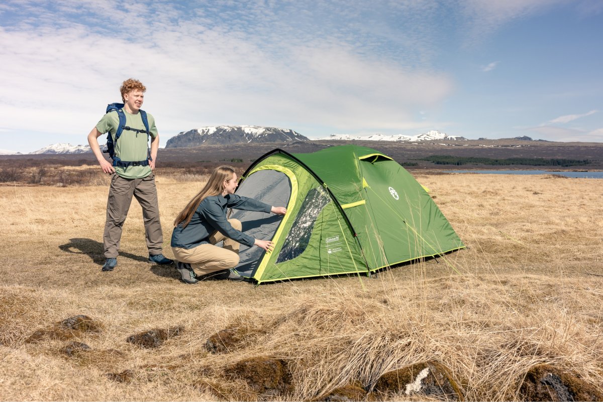 Coleman Darwin 3 Plus Mørklægnings­telt