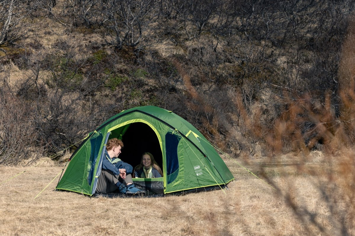 Coleman Darwin 4 Plus mørklægningstelt