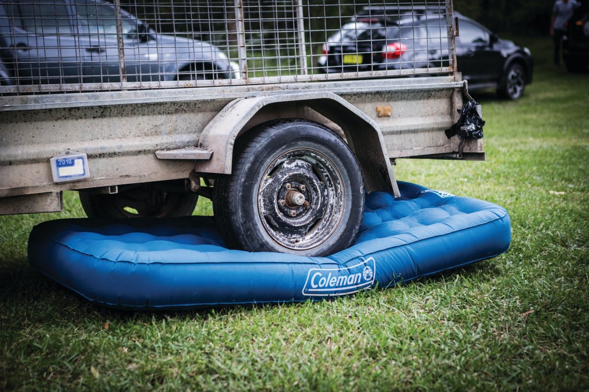 Coleman Extra Slidstærk luftmadras, Single