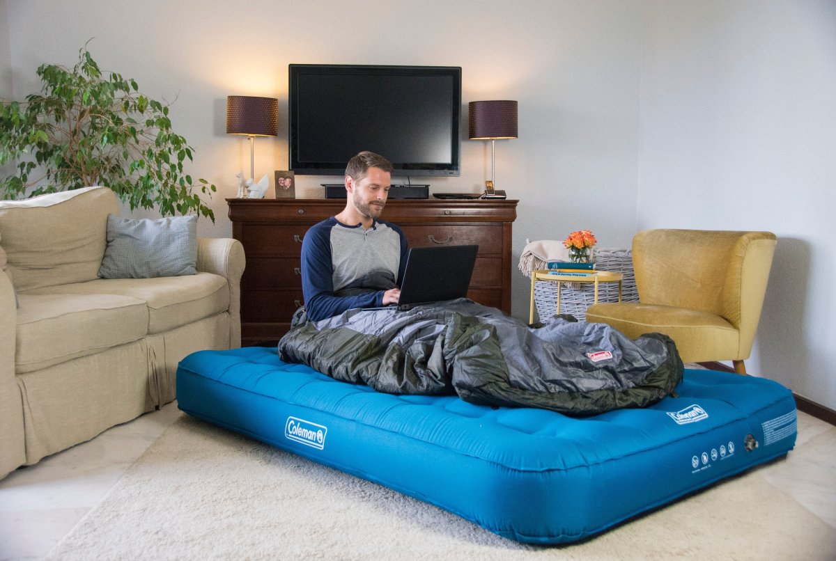 Coleman Extra Slidstærk dobbelt luftmadras