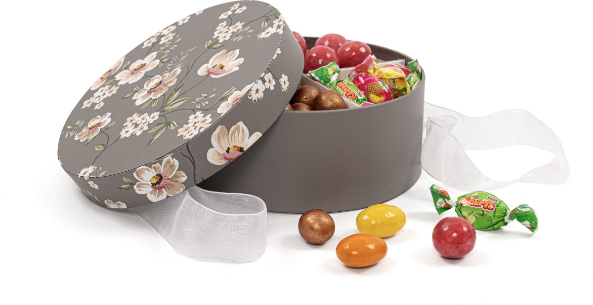 Hatteæske med slik, 400 g