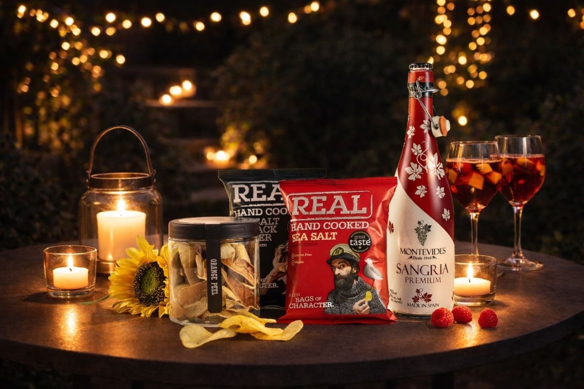 Gavepakke - Sangria & snacks