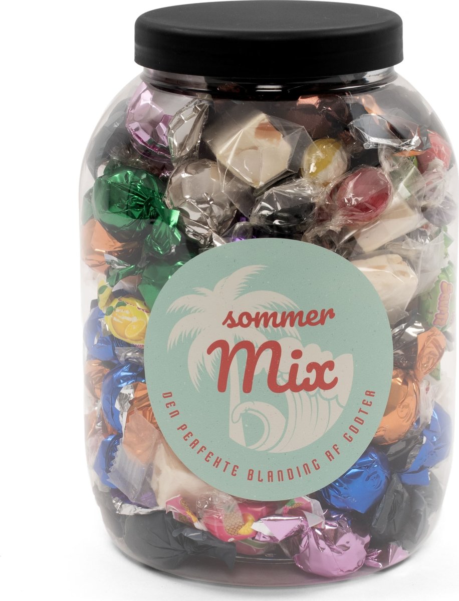 Sommermix med blandet slik, 1300 g