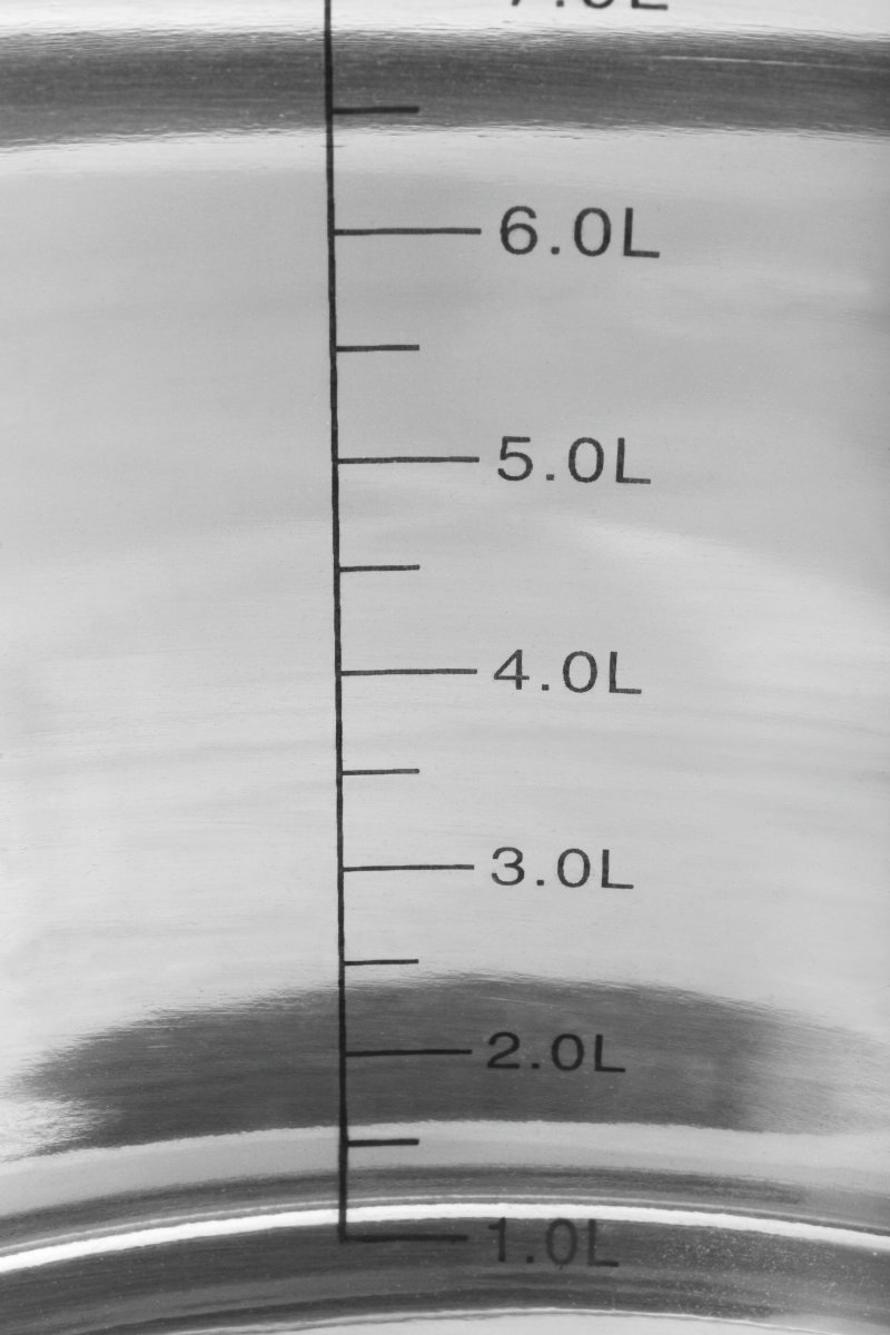 Gryde m/låg, rustfrit stål, 10L.