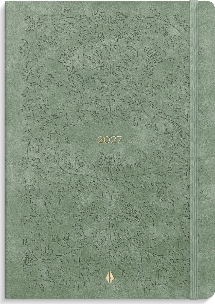 Mayland 2027 Kalender, Forma Deluxe A5, grøn