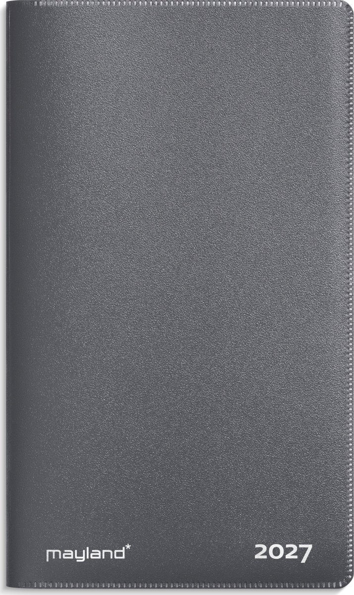 Mayland 2027 Kalender, Index Planner Mini, grå