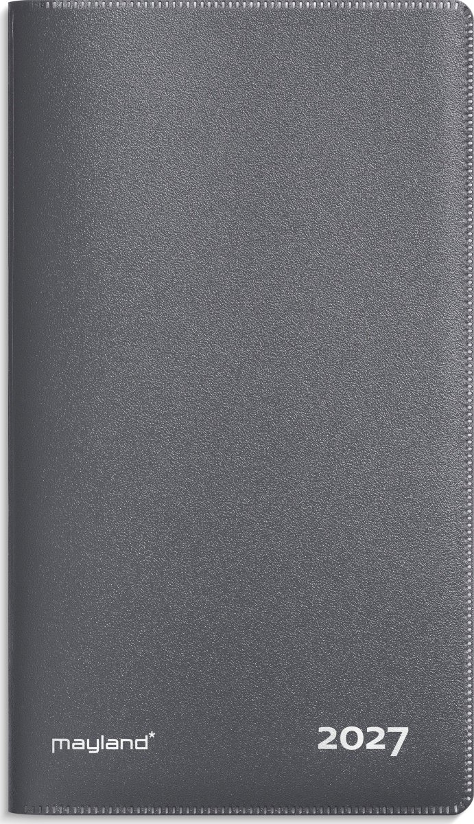 Mayland 2027 Kalender, Index Planner, grå