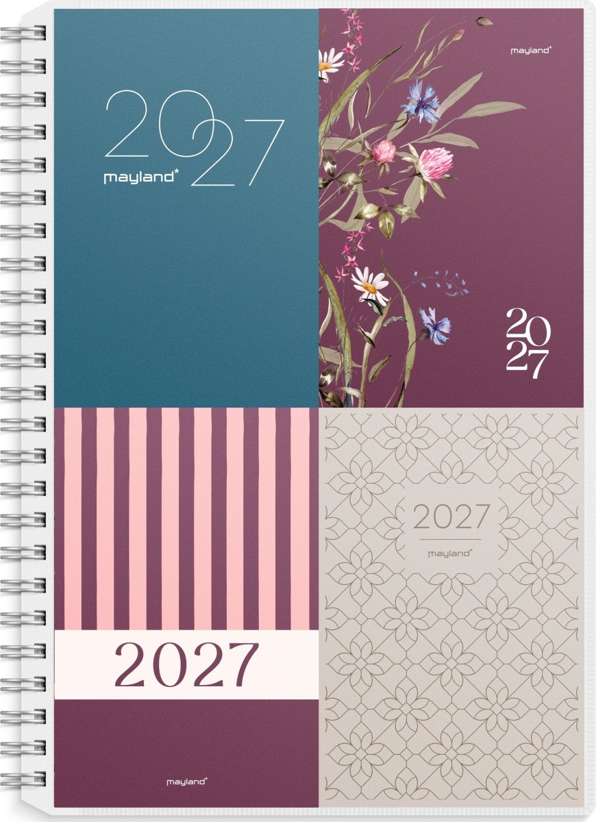 Mayland 2027 Kalender, International, 4 ill.