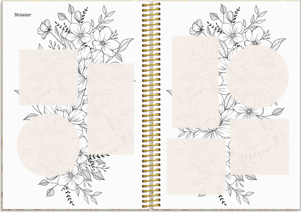 Mayland 2027 Kalender, Life Planner Bloom