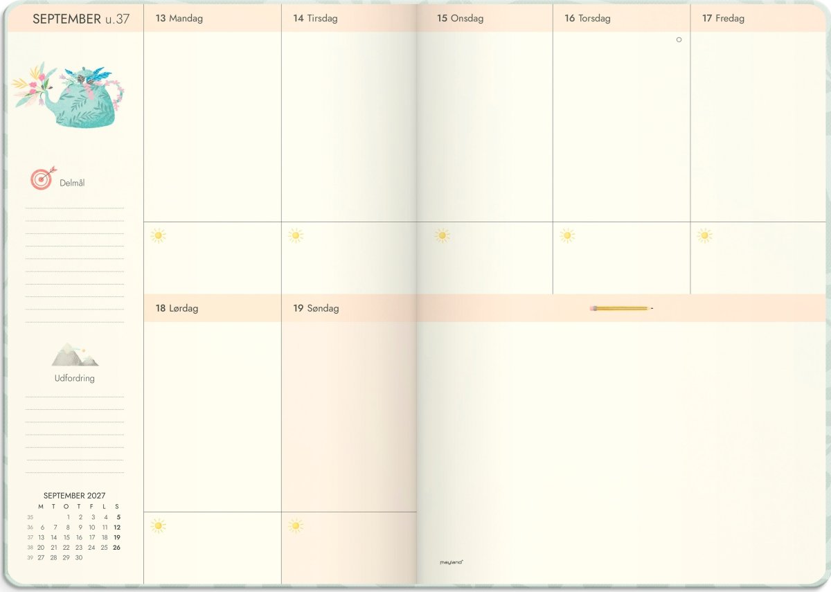 Mayland 2027 Kalender, Life Planner Dream & Do