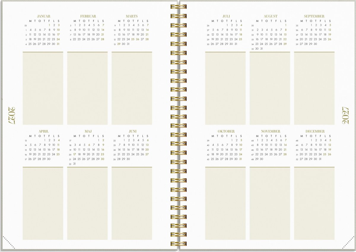 Mayland 2027 Kalender, Life Planner Essentials