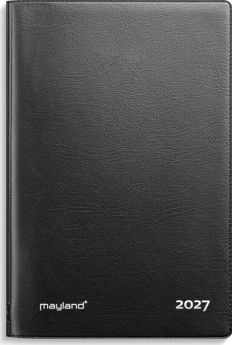 Mayland 2027 Kalender, Mini Planner, vinyl, sort
