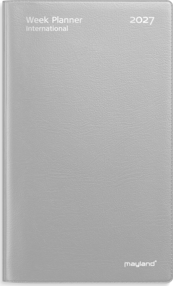 Mayland 2027 Kalender, Week Planner Int., vinyl