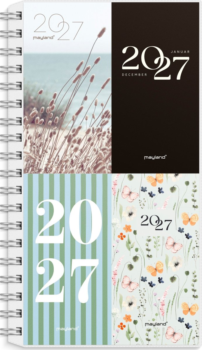Mayland 2027 Kalender, Week Planner, 4 ill.