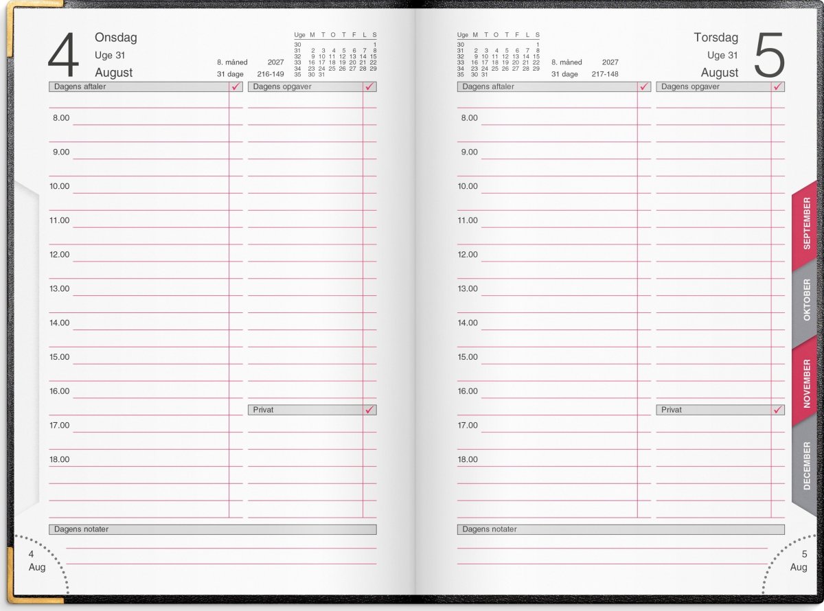 Mayland 2027 Kalender, Årbog, kunstskind