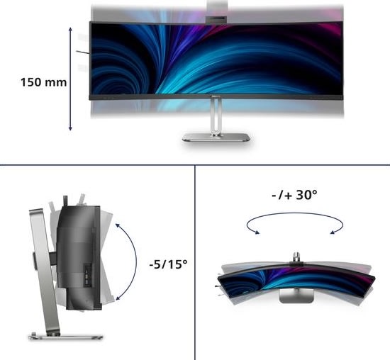 Philips 49B2U5900CH/00 curved skærm 48,8"