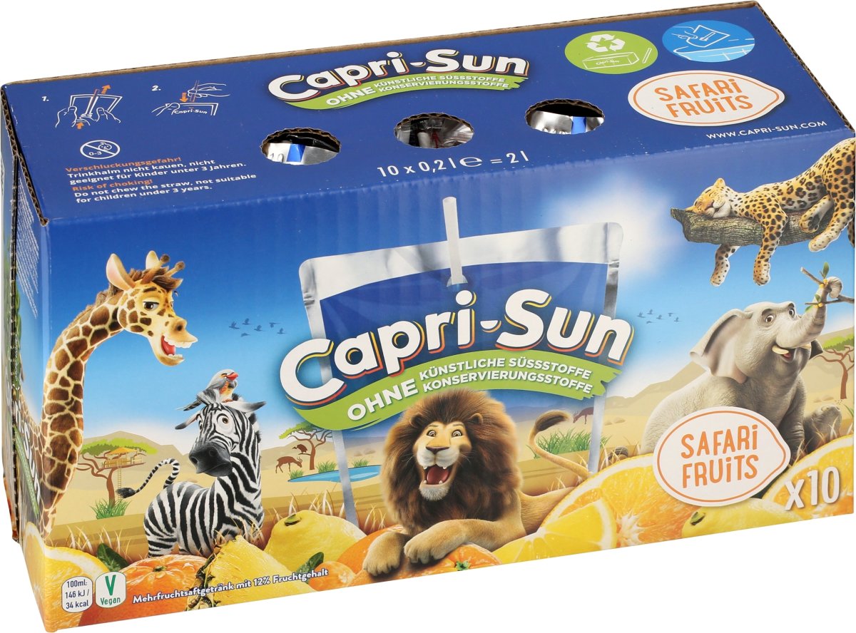 Capri-Sun Safari, 10 x 200 ml